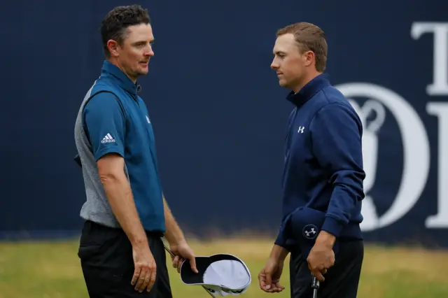 Justin Rose and Jordan Spieth