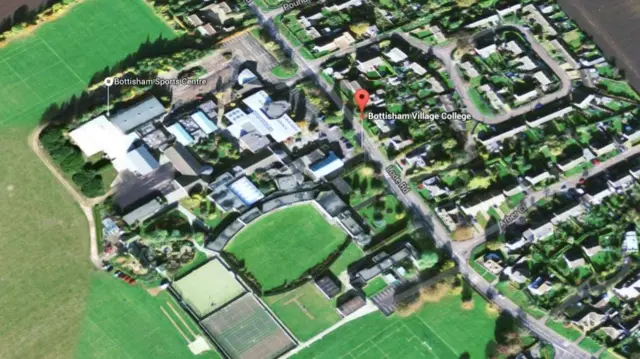 Map of Bottisham Village College