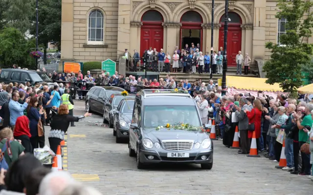 Jo Cox' funeral in Batley