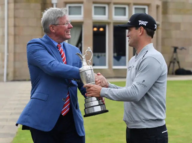 Zach Johnson and the Claret Jug