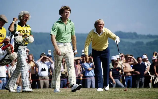 Tom Watson and Jack Nicklaus