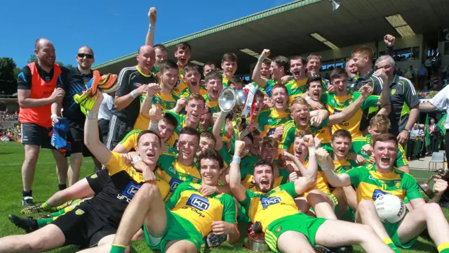 Ulster minor football champions 2016 - Donegal