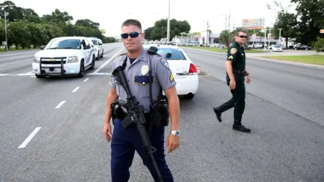 Police officer in Baton Rouge