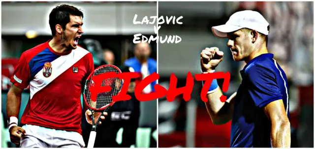 Dusan Lajovic v Kyle Edmund