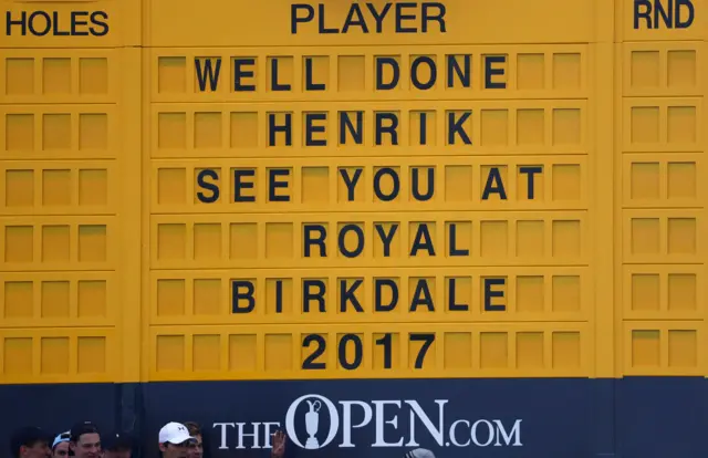 golf scoreboard