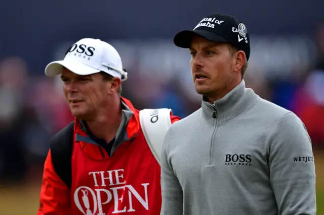 Gareth Lord and henrik stenson