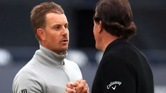 Stenson and Mickelson