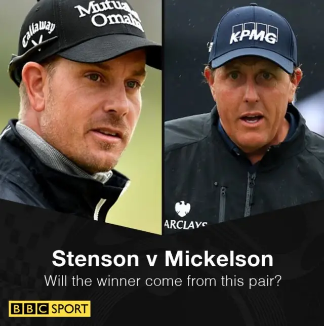 Stenson v Mickelson