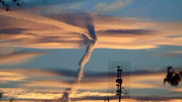 Clouds in Newcastle-under-Lyme