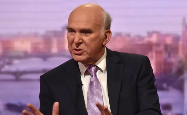 Sir VInce Cable