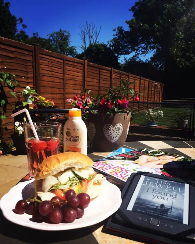 Lunch in the garden