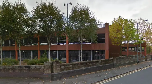 Churchfields multi-storey car park Bromsgrove