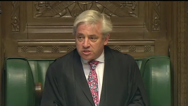 Speaker John Bercow