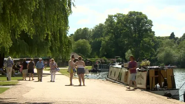 Summer sunshine in the West Midlands