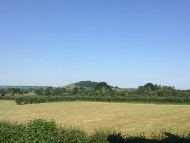 Nyland Hill, from Draycott, Cheddar Valley