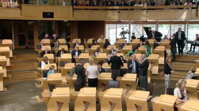 Holyrood chamber