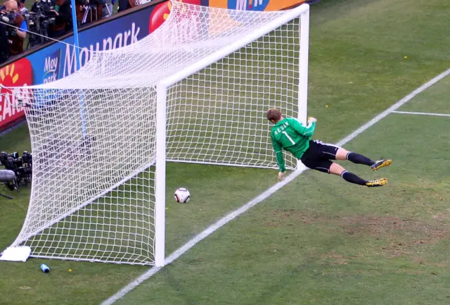 England v Germany at World Cup 2010