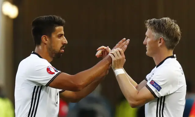 Sami Khedira, Bastian Schweinsteiger