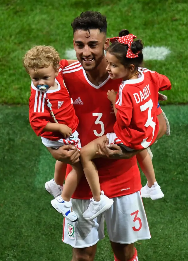 Neil Taylor and family