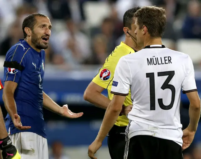 Giorgio Chiellini, Thomas Muller