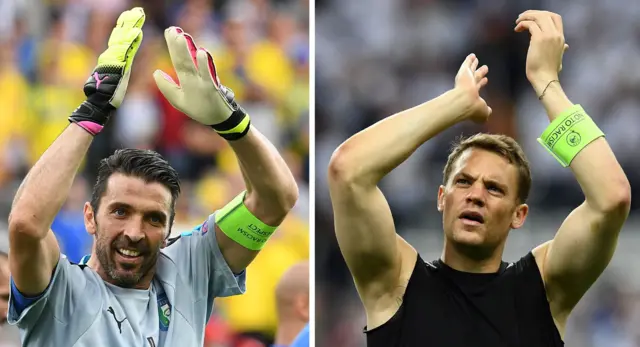 Buffon and Neuer