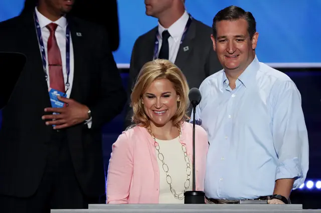 Ted and Heidi Cruz