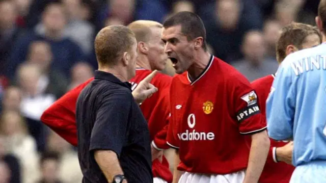 Roy Keane angry