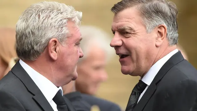 Steve Bruce and Sam Allardyce