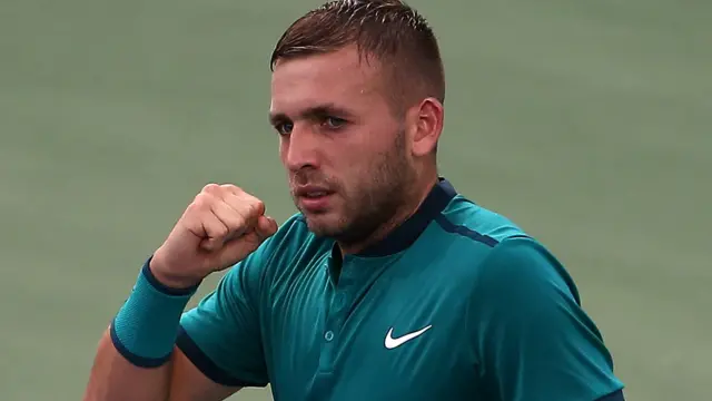 Britain's Dan Evans