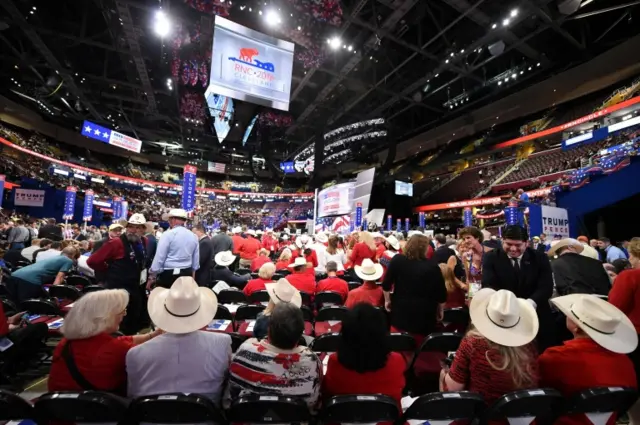 view from the Texas delegation