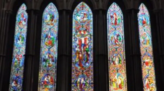 Worcester Cathedral east window