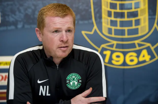 Hibernian manager Neil Lennon