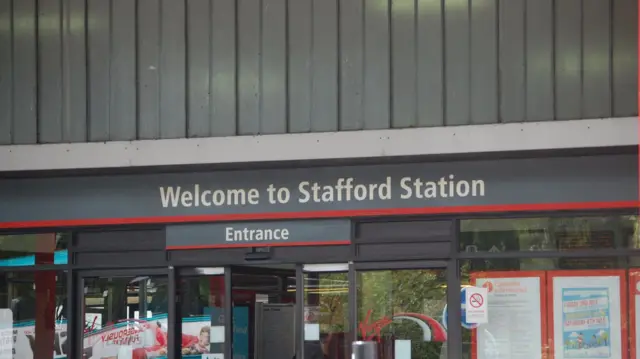 Stafford Train Station