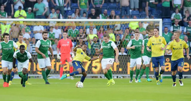 Brondby v Hibernian