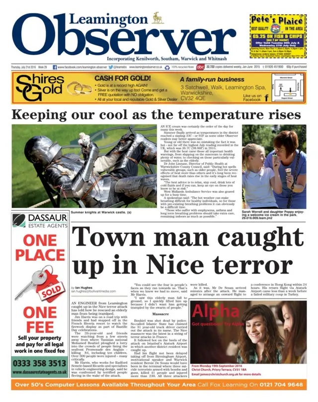 Front page