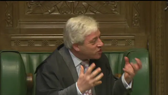 Speaker John Bercow