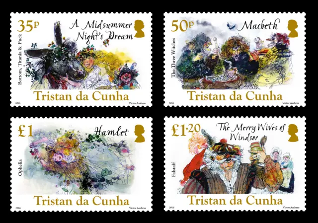 Shakespeare stamps