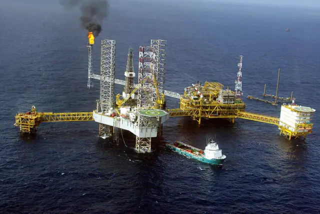 Nigerian oil rig