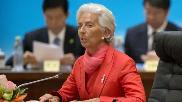 IMF chief Christine Lagarde