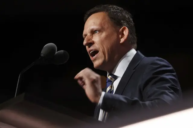 Peter Thiel at Republican convention