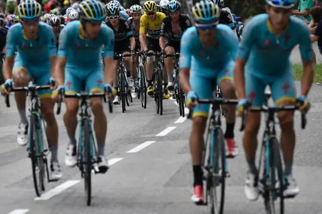 Astana Pro cycling team