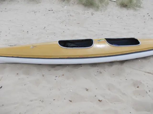 The canoe on the beach