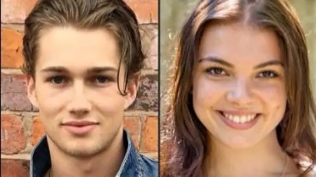 AJ Pritchard (L) and Chloe Hewitt headshots