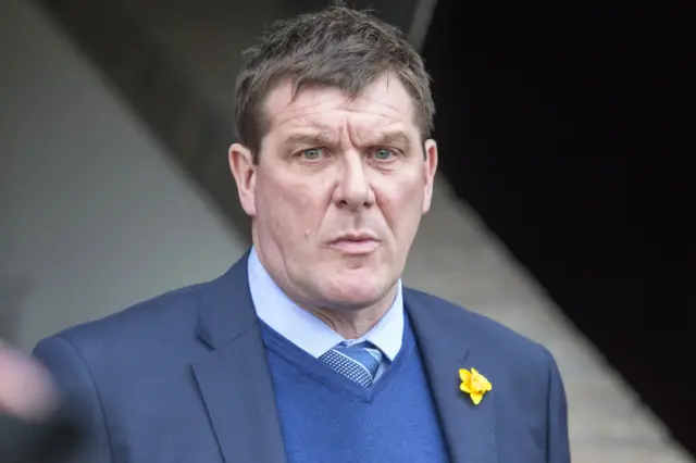 St Johnstone manager Tommy Wright