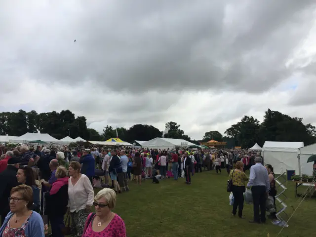 Display of flowers, Sandringham