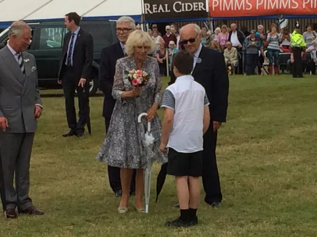 Prince Charles and the Duchess of Cornwall