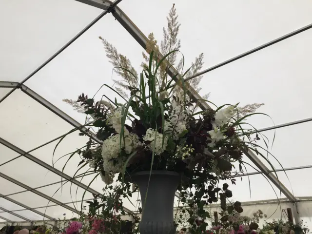 Display of flowers, Sandringham