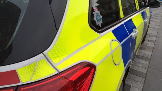 Staffordshire Police car