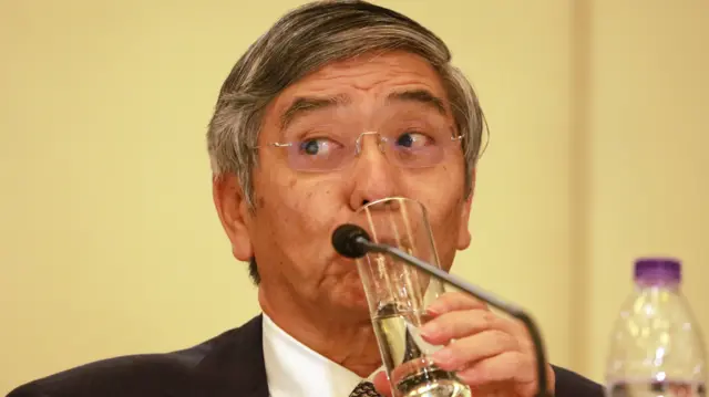 Bank of Japan governor, Haruhiko Kuroda