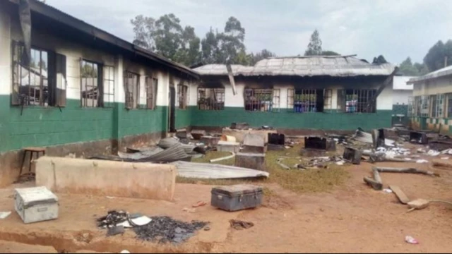 So far some 100 secondary schools have been burnt by suspected protesting students